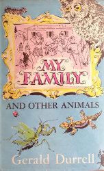 Book cover of My Family and Other Animals by Gerald Durrell