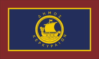 Flag of the Municipality of Corfu